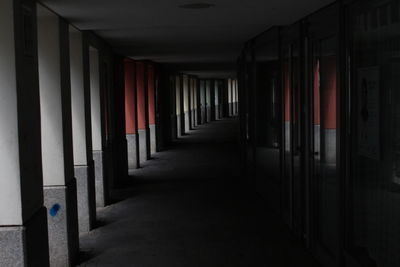 Corridor of building