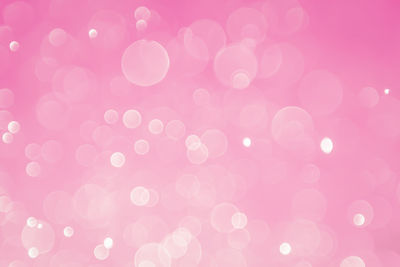 Defocused image of pink lights
