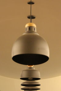 Close-up of illuminated light bulb