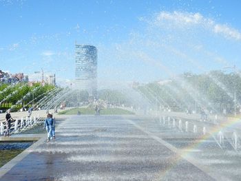 Fountain in the park