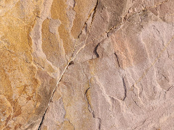 Full frame shot of rock formations