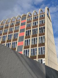 Low angle view of building against sky