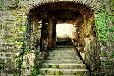 Staircase of old building