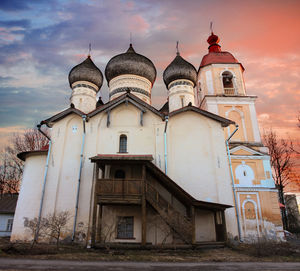 Low angle view of a church