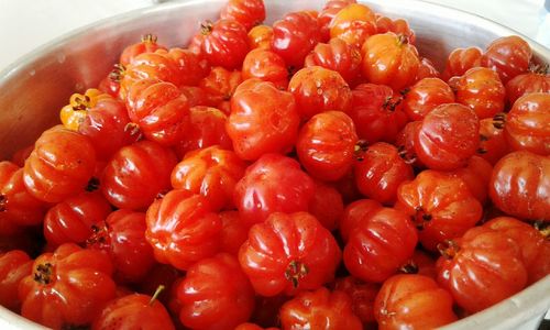 Close-up of strawberries