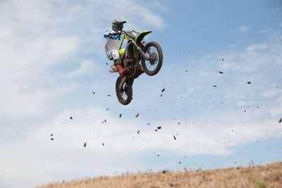 Motocross jumping