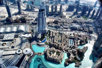 Aerial view of cityscape