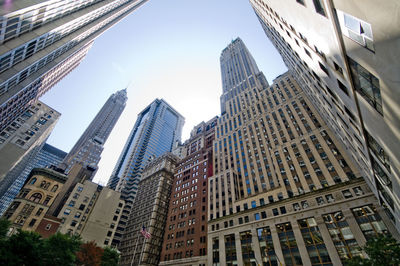 Low angle view of modern building
