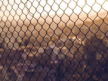 Full frame shot of chainlink fence