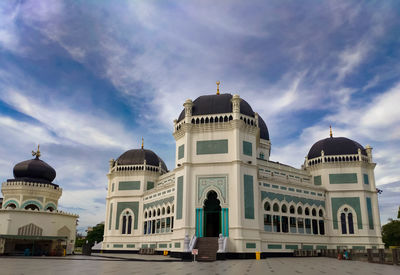 View of historic building against sky