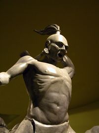 Close-up of statue against sky