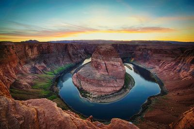 Elevated view of grand canyon