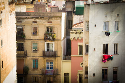 Houses in city