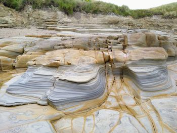 Sea rock formation