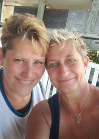 Portrait of woman smiling