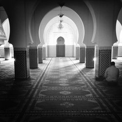 Corridor of building