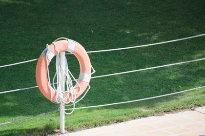 View of basketball court