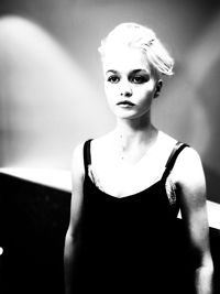 Portrait of beautiful woman