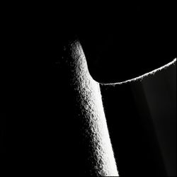 Close-up of black background