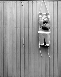 Full length of child standing on wooden floor