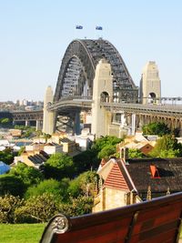 View of buildings in city