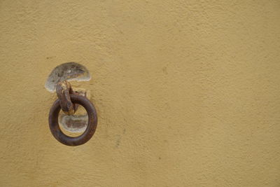 Close-up of rusty metal