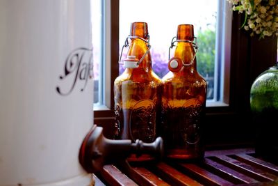 Close-up of metallic object