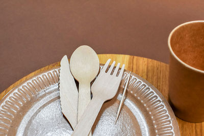 Close-up of coffee on table