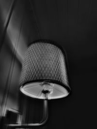 Low angle view of illuminated electric lamp at home - lilleaker 