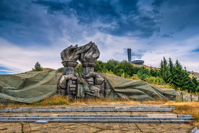 Buzludzha monument, bulgaria