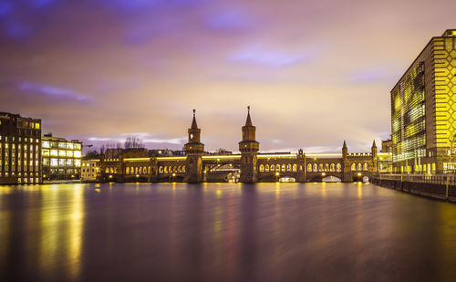 View of buildings at waterfront