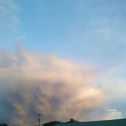 Scenic view of sky during sunset