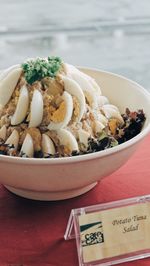 Close-up of food in bowl