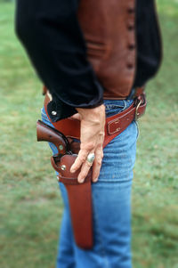 Cowboy at a cowboy round up in vermont.