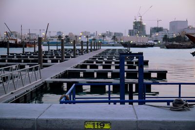 View of city at waterfront