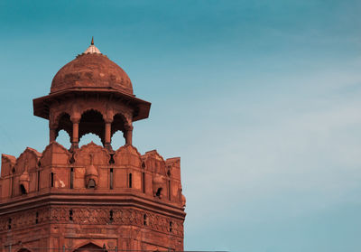 Low angle view of historical building against sky