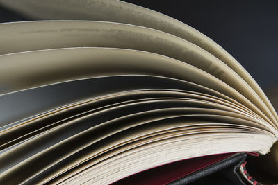 Low angle view of books