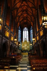 Interior of cathedral