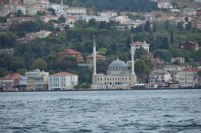 View of buildings at waterfront