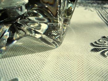 Close-up of food on table