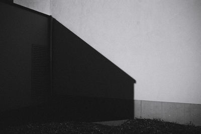 Exterior of building against clear sky