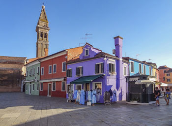 View of church against clear sky