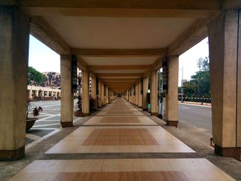 Corridor of building