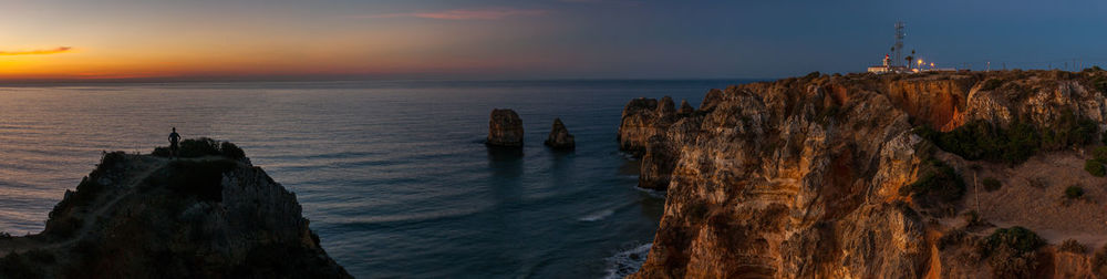 Panoramic view of sea