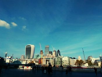 View of city at waterfront