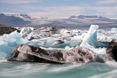 Amazing jokulsaron lagoon, iceland