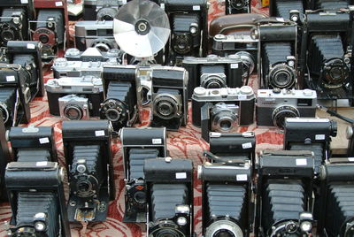 Close-up of machine part