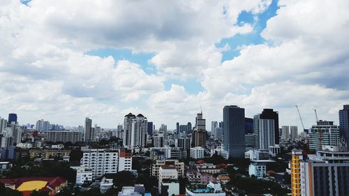 Cityscape against sky