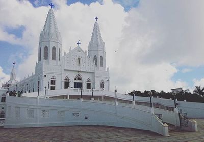 View of church against sky