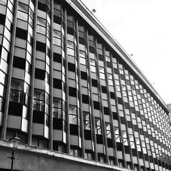 Low angle view of modern building